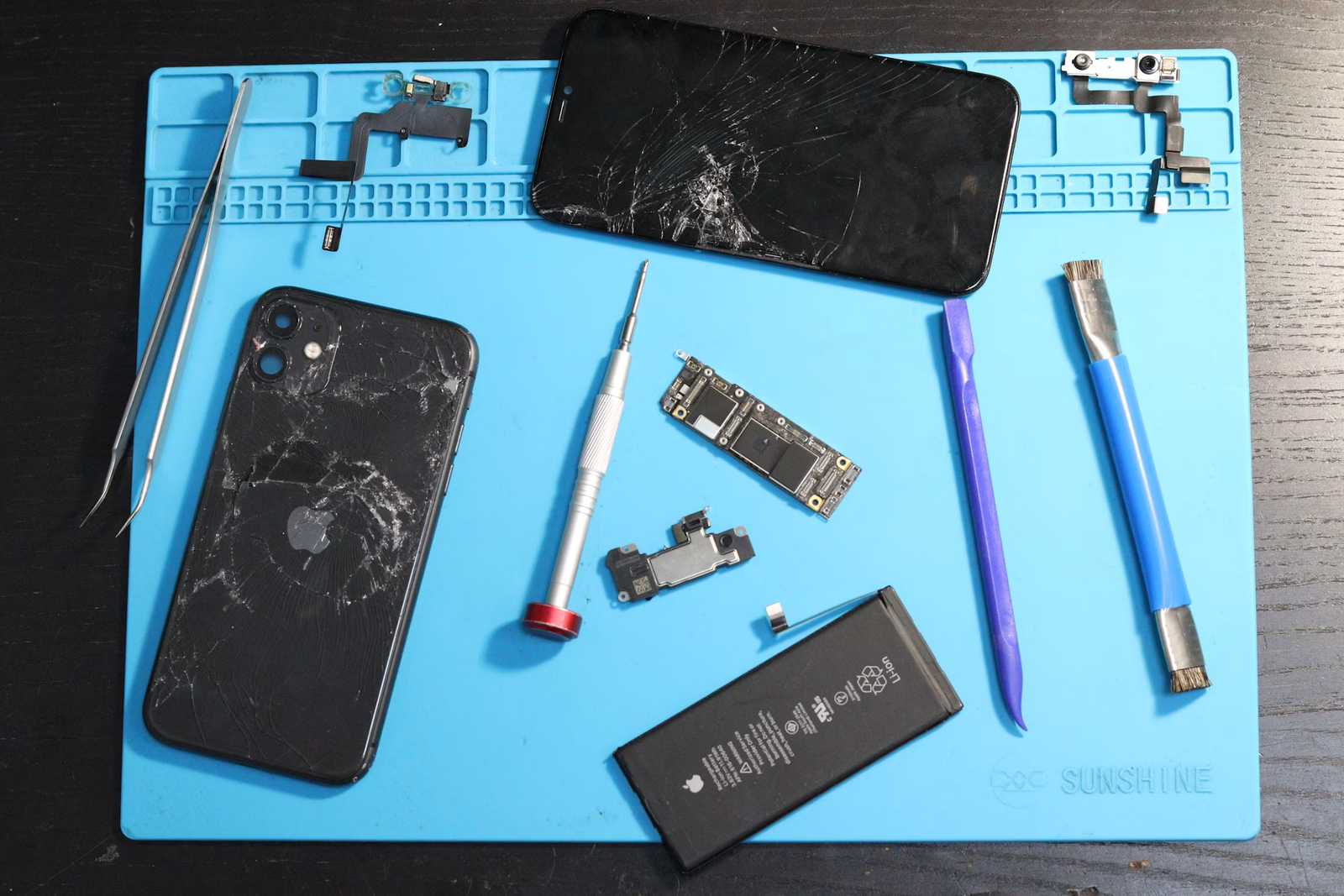 Cracked phone repair